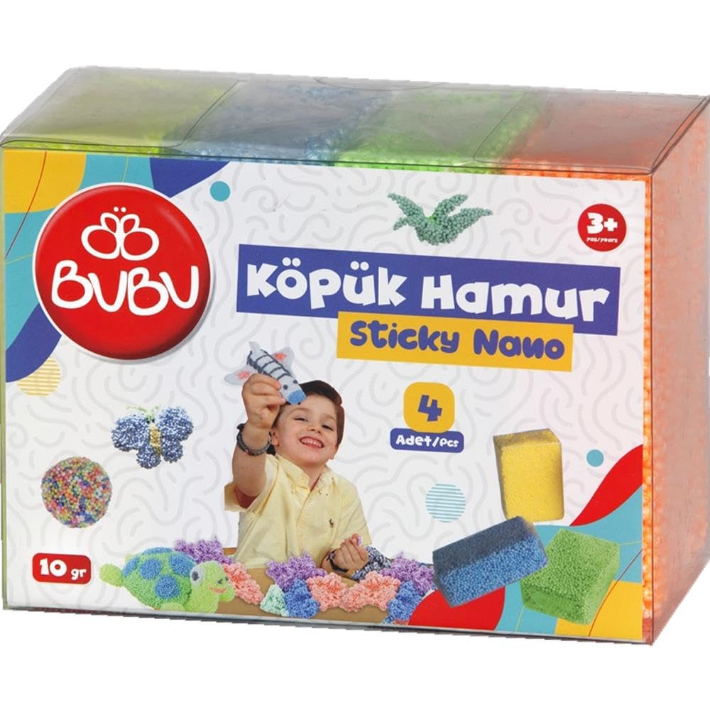 BU-BU KÖPÜK HAMUR 4x10GR.(PVC)
