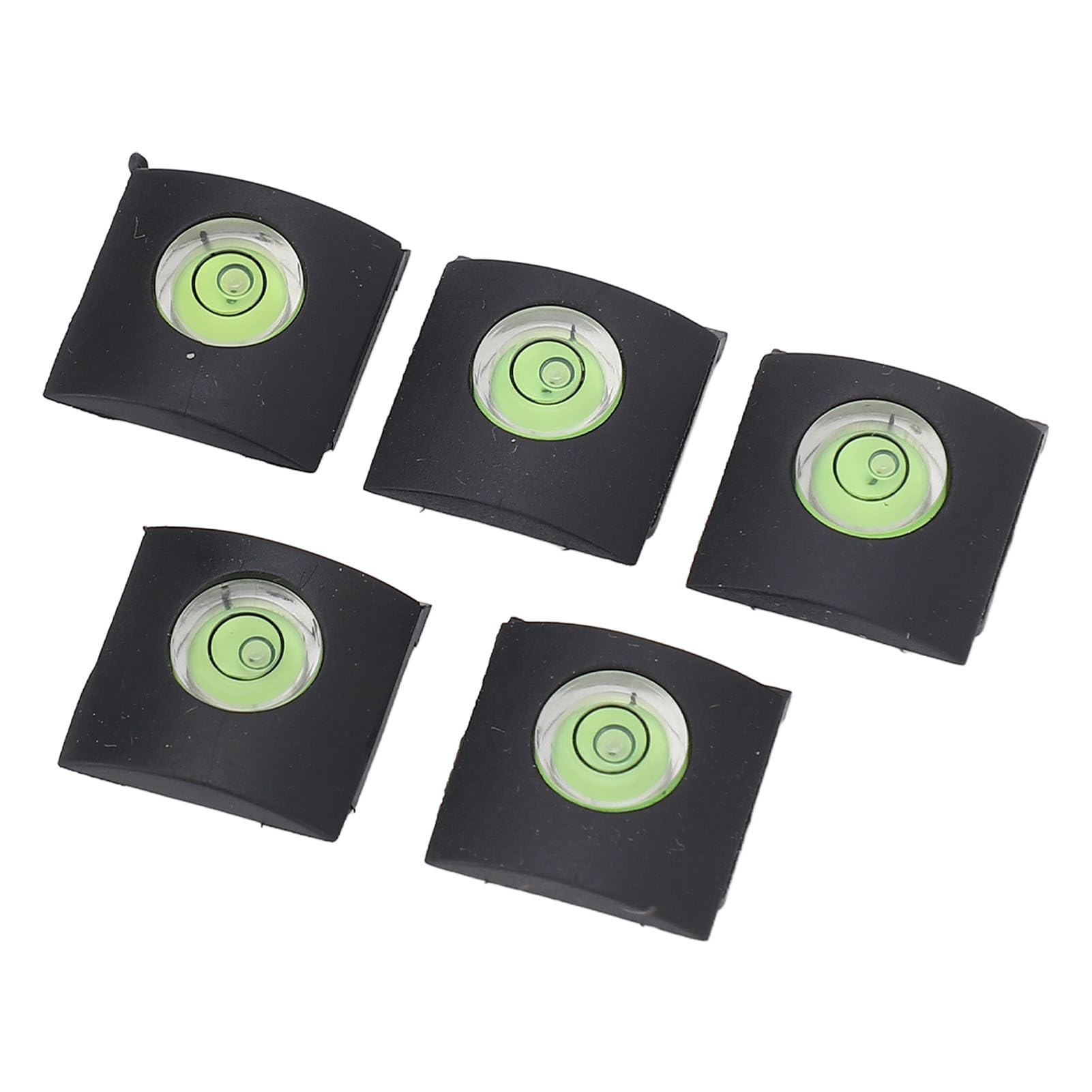Camera Flashlight Hot Shoe Cover 5PCS Silicone Dustproof Cap with Bubble Level for Precise Level Measurements