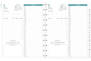 2024-2025 Tul Calendar 2020 Inserts