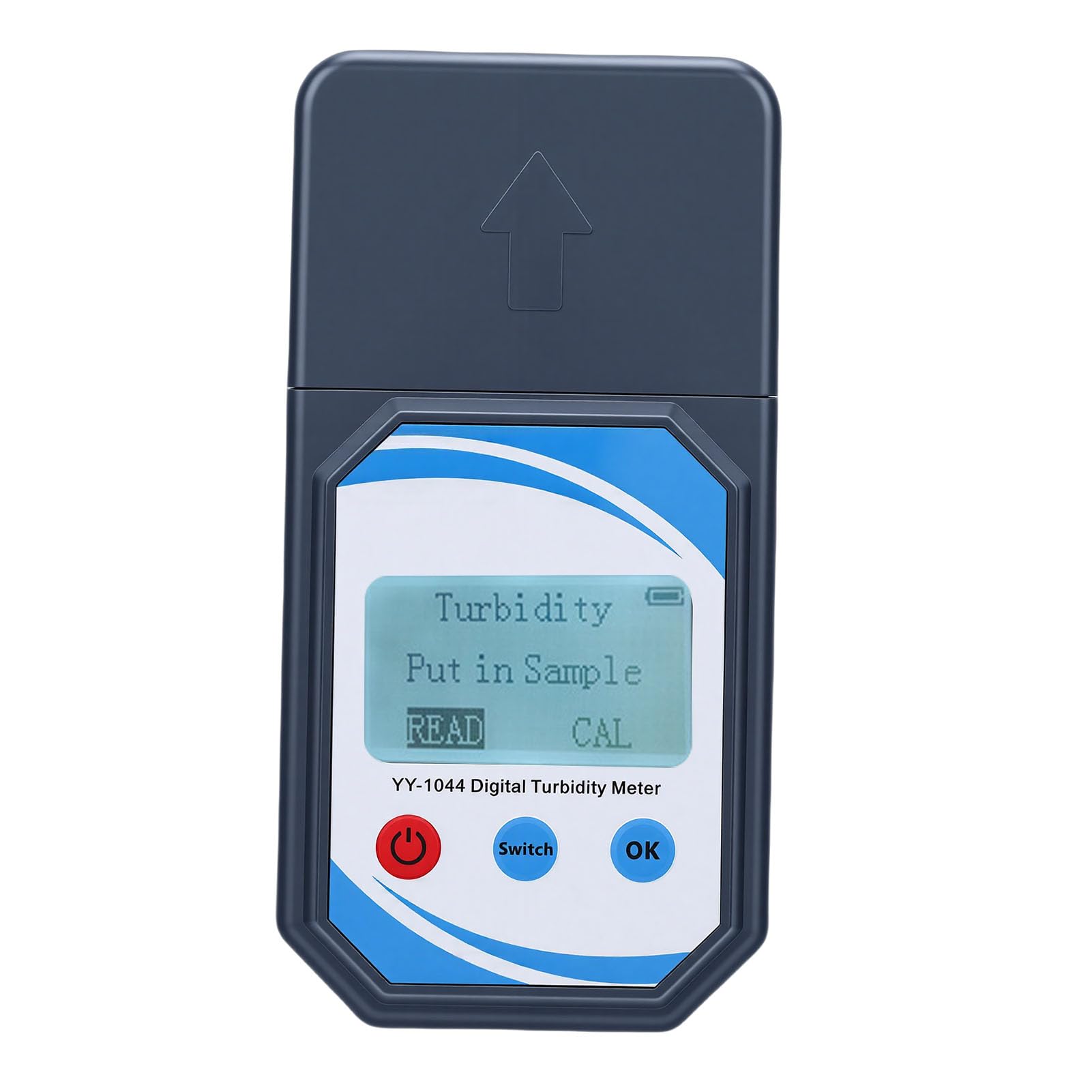 Yosoo Health Gear Medidor de Turbidez Portátil, Material ABS, Rango de Medición Preciso para Pruebas de Calidad del Agua en Laboratorios y Acuicultura