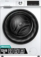 Hisense Lava e Seca, 13kg Lavagem/8kg Secagem, Steam, 13 Programas, Motor Inverter, Painel Touch, Branco WD13X - 220V