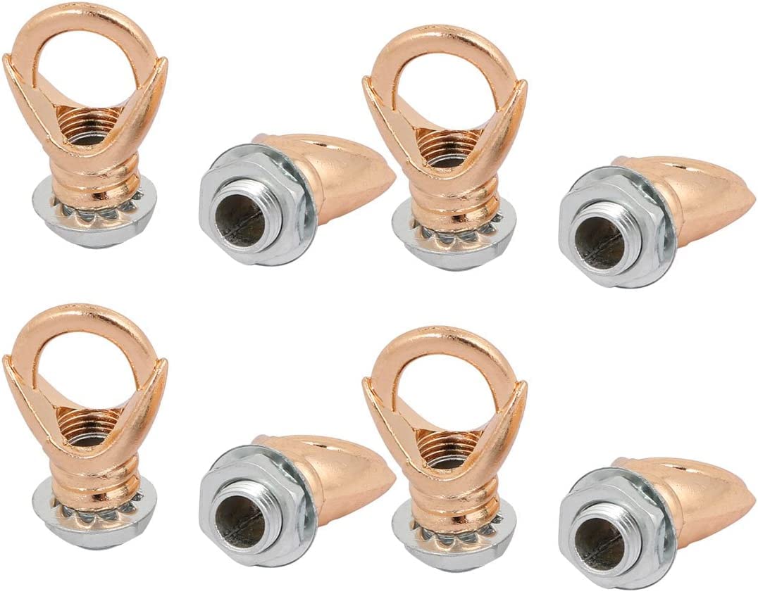 XYWHPGV 8pcs M10 Thread Chandelier Hook Lamp Hanger Loop Ring 13mm Inner Dia Light Golden(fb9eb 1d18e ce7a1 09086 b6c8c ceda1