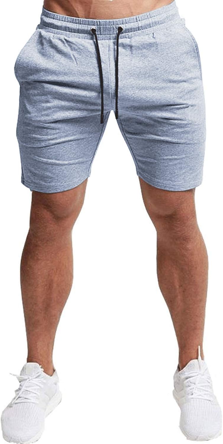 EVERWORTH Men's Casual Training Shorts Gym Workout Fitness Short Bodybuilding Running Jogging Short Pants - Image 2