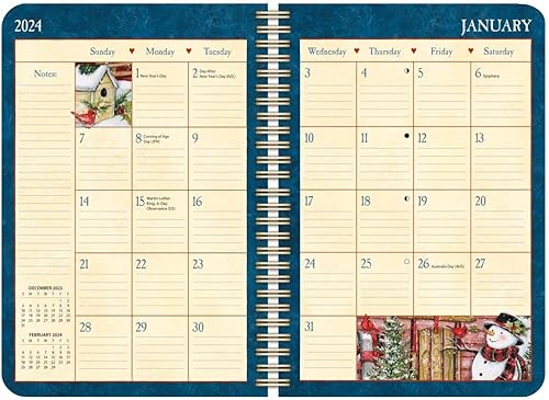 Miniatura 2 de Heart & Home(r) Agenda de compromiso en espiral 2024