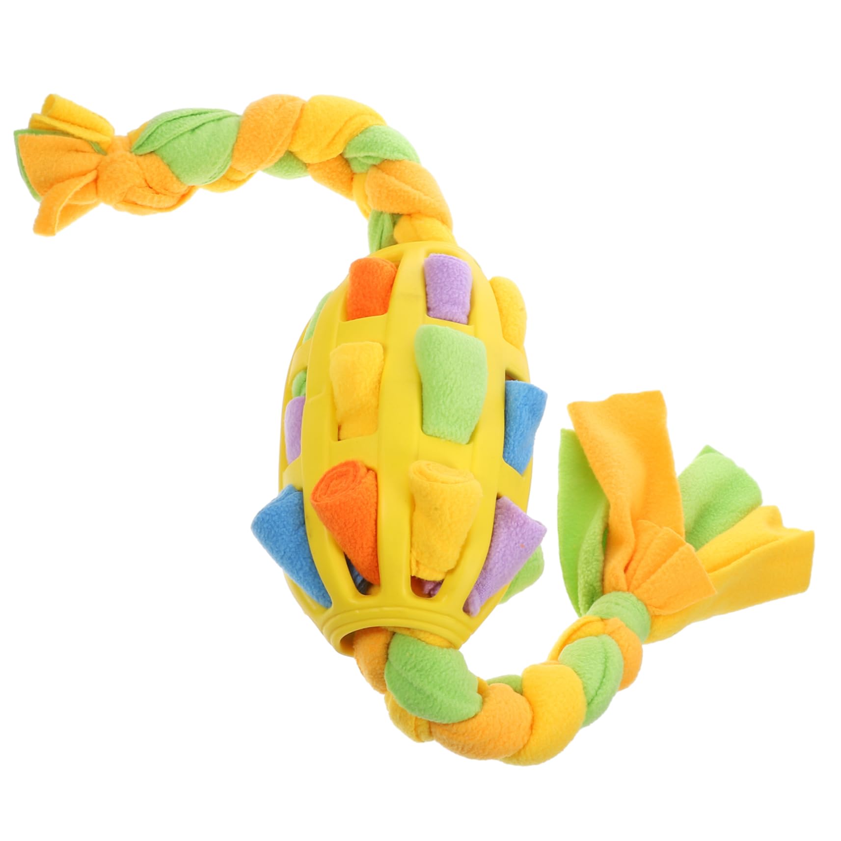 Toyvian Jouet à Renifler pour Chien Balle à Friandises Interactive Encourage La Recherche De Nourriture Mangeoire pour Entraînement