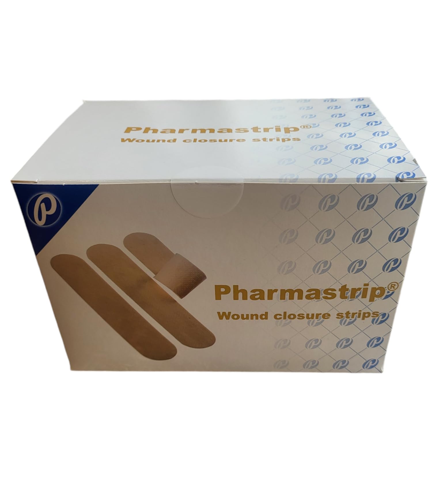 Pharmastrip Multipurpose Wound Care Strips, Box of 100 Pouch, Ideal for cuts, lacerations,securing dressings. (1.2mm x 100mm)
