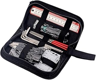 FUNOMOCYA guitar kit banjo accessories Acoustic Electric guitar Repair Tools guitar Hex Wrench Files music instrument repair tool Guitar Setup Tools Guitar Setup Kits care protective cover