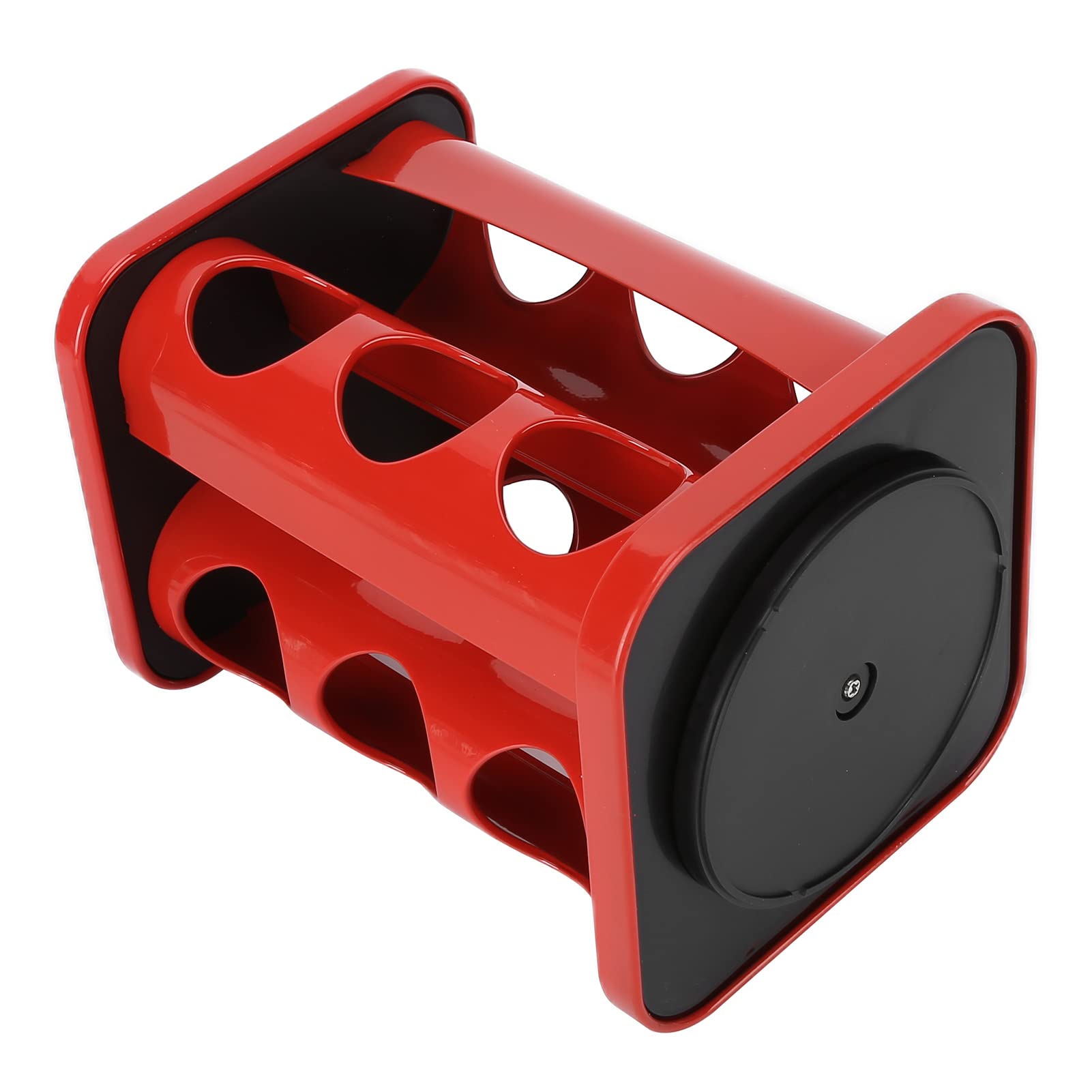 Portaspezie Portaspezie Rotante in Acciaio Inossidabile per Barattoli di Spezie per Controsoffitto (J12336RED[12] rosso)
