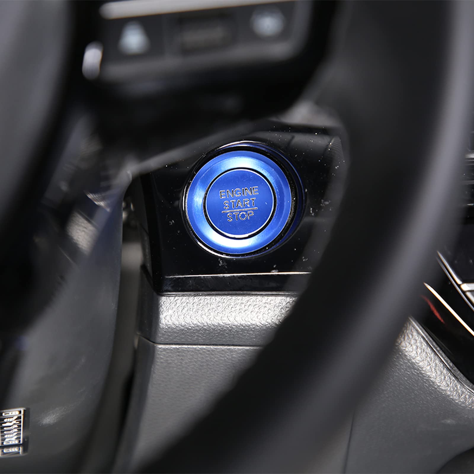 pour Honda Civic 11e 2022, Bouton d'arrêt de démarrage du Moteur Autocollant clé Accessoires Voiture Style Interrupteur décoration
