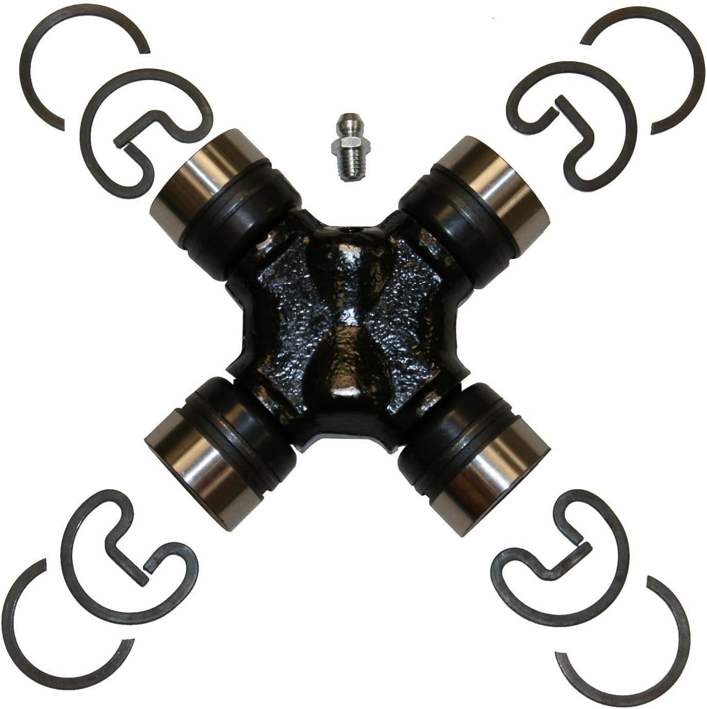 Front Shaft All Joints OR Front Shaft Front Joint OR Front Shaft Rear and Center Joint OR Rear Shaft All Joints Universal Joint Compatible With Dodge Ram 1500 2010 2009 2008 2007 2006 2005 P-2536091