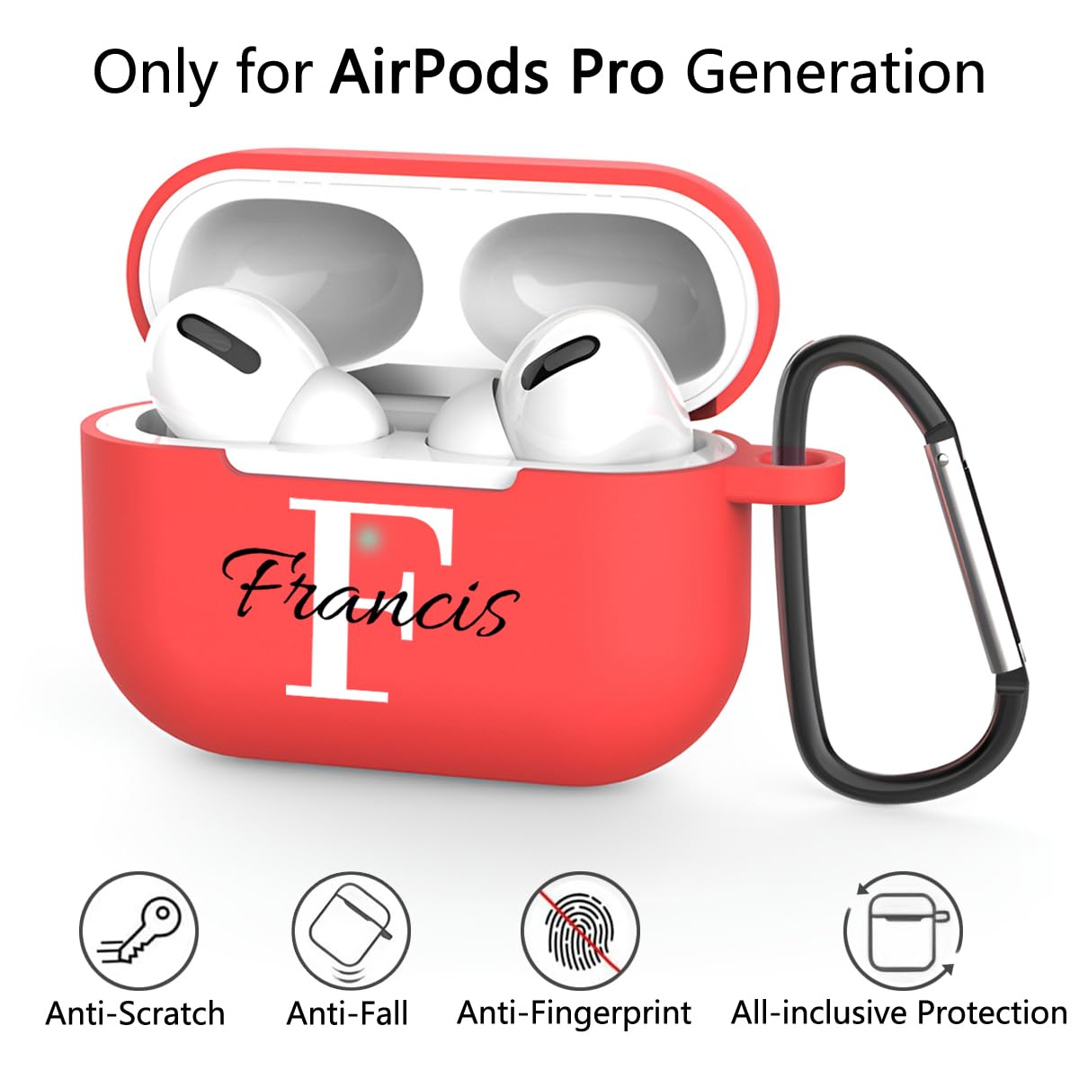 Amazon.com: Custom Personalized Name/Text for AirPods Pro Case
