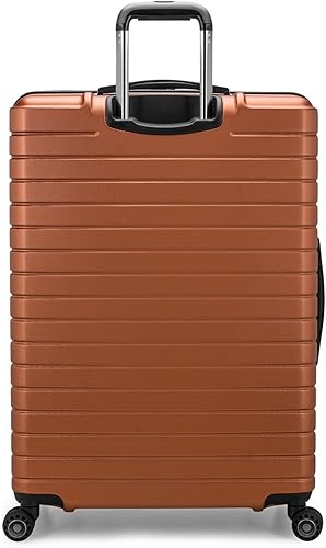 Miniatura 4 de Traveler's Choice Policarbonato Archer, Naranja, Archer - Equipaje expandible de policarbonato con ruedas giratorias