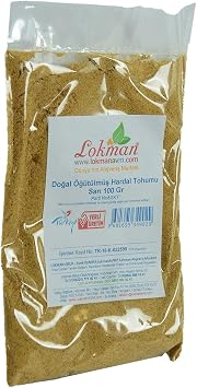 Hardal Tohumu Öğütülmüş Doğal Sarı 100 Gr Paket