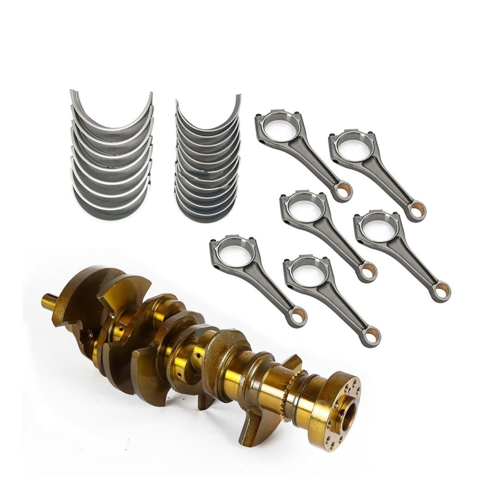 Set Albero Motore, Bielle E Cuscinetti Adatti Per 3.0L AJ126 V6 Sovralimentato Set di pistoni di montaggio Kit cilindro albero
