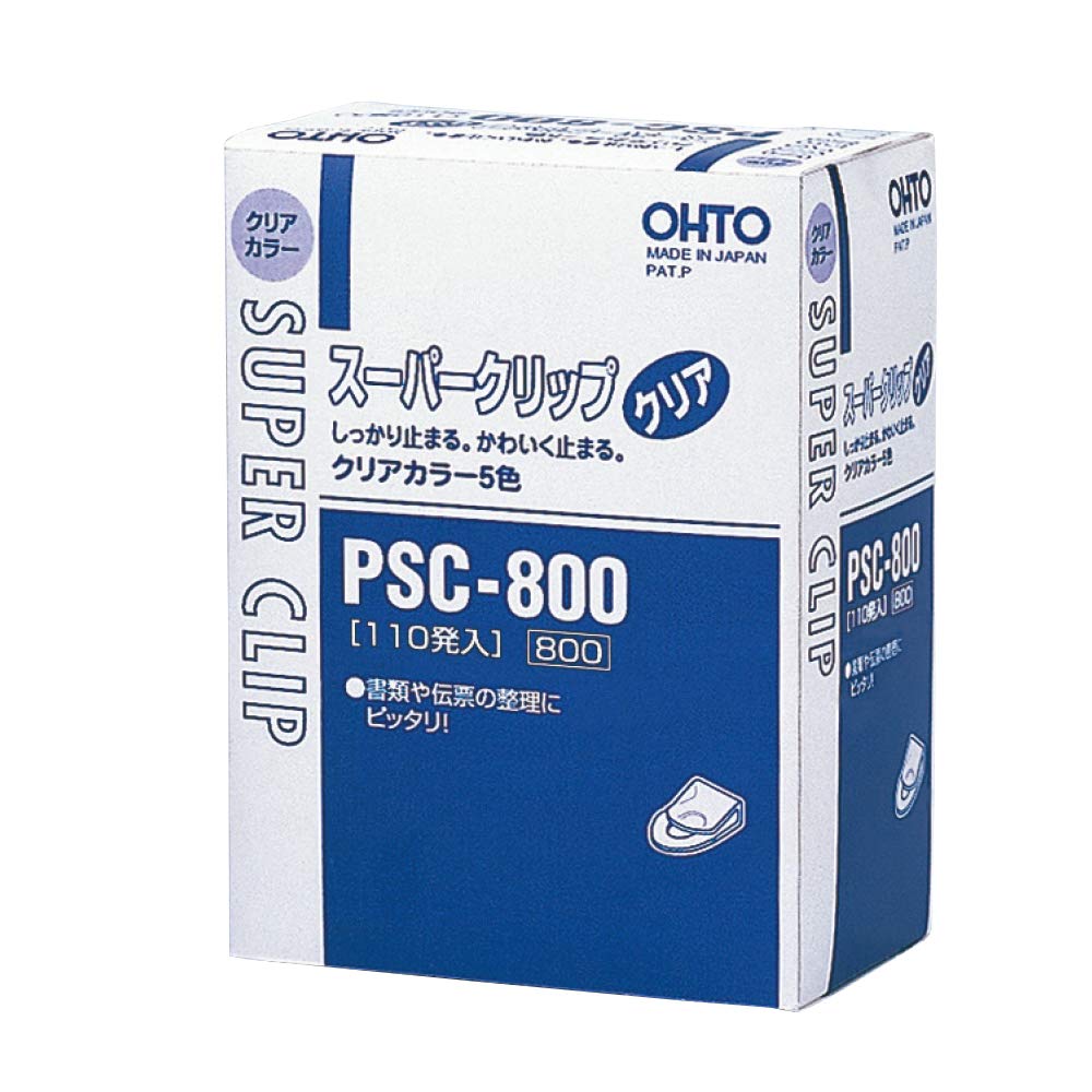 オート クリップ スーパークリップクリア 110発入 PSC-800