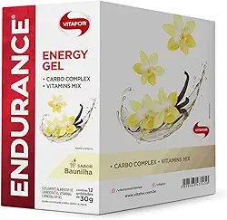 Vitafor - Endurance Energy Gel - 12 Sachês de 30g - Baunilha