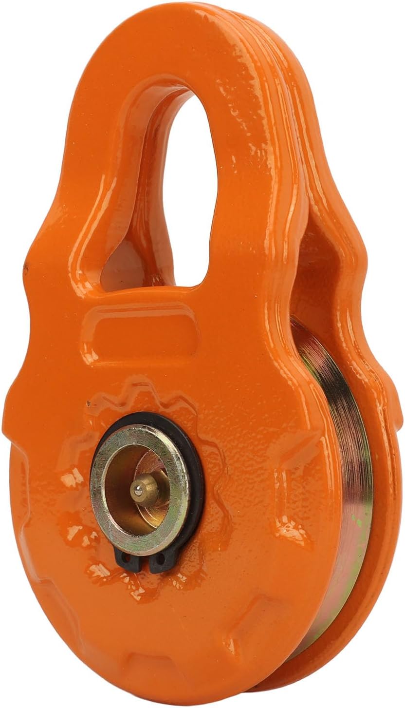 Winch Snatch Block, Snatch Block Heavy Duty 25000lbs Minimum Break Strength 12500 Lbs Working Load Limit for Tractor Truck ATV UTV