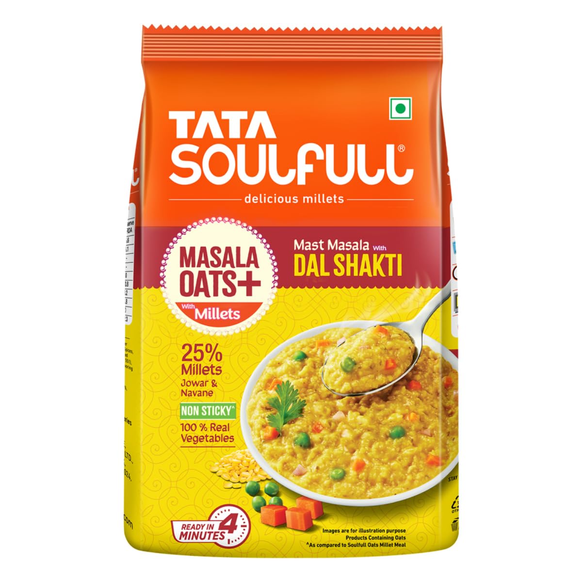 See full amazon price history chart for Tata Soulfull Masala Oats+ with Millets, Mast Masala with Dal Shakti, Ready in 4 Minutes, High in Fibre & Source of Protein, 25% Millets, Real Vegetables, Non-Sticky Oats, 500g Tata Soulfull Masala Oats+ with Millets, Mast Masala with Dal Shakti, Ready in 4 Minutes, High in Fibre & Source of Protein, 25% Millets, Real Vegetables, Non-Sticky Oats, 500g (B0D83G7LGL) Amazon Price History, Amazon Price Tracker