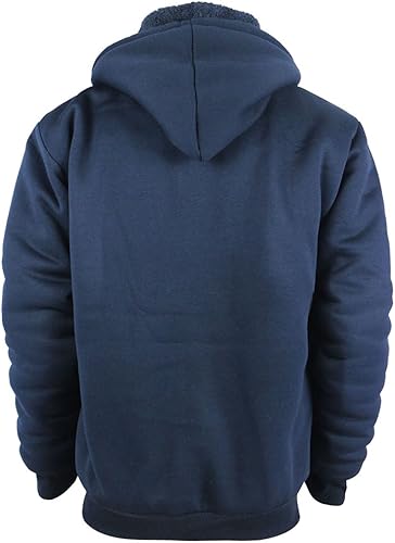 Miniatura 2 de Sudaderas con capucha para niños y jóvenes, con cremallera completa, forro polar, tallas 8-16