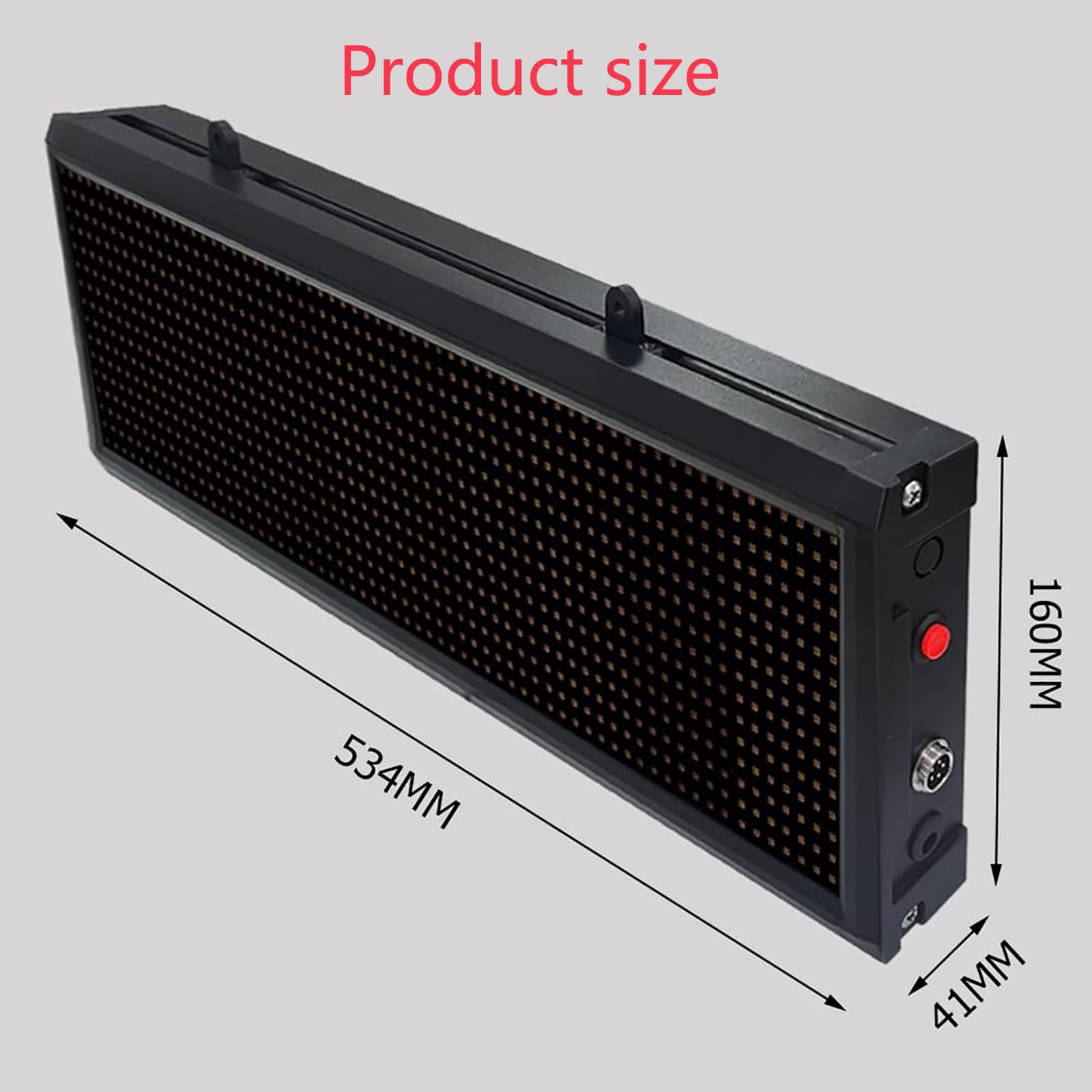 Contador digital LED con sensor de visualización automática, memoria de corte de energía para producción y conteo de piezas