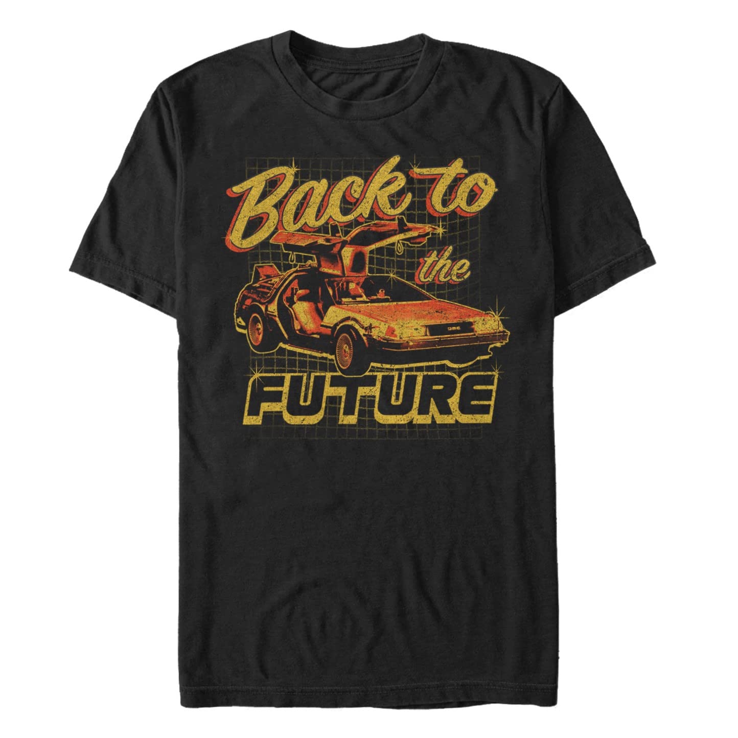 Back To The FutureMen's Back to The Races Basic Solid Tee