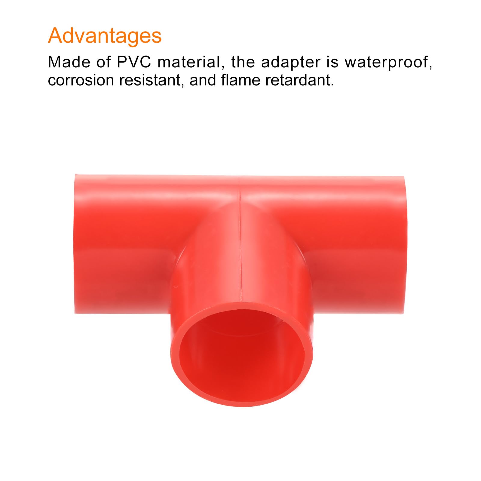 30 Raccordi A T Per Tubi PVC 16mm - Giunti Per Guaine Elettriche E Impianti Irrigazione - Foto 3