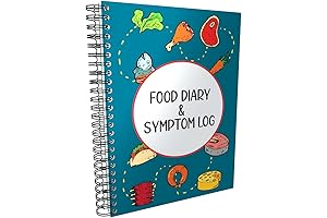 Diet Journal and Food Diary for Tracking Dietary Impact on Symptoms