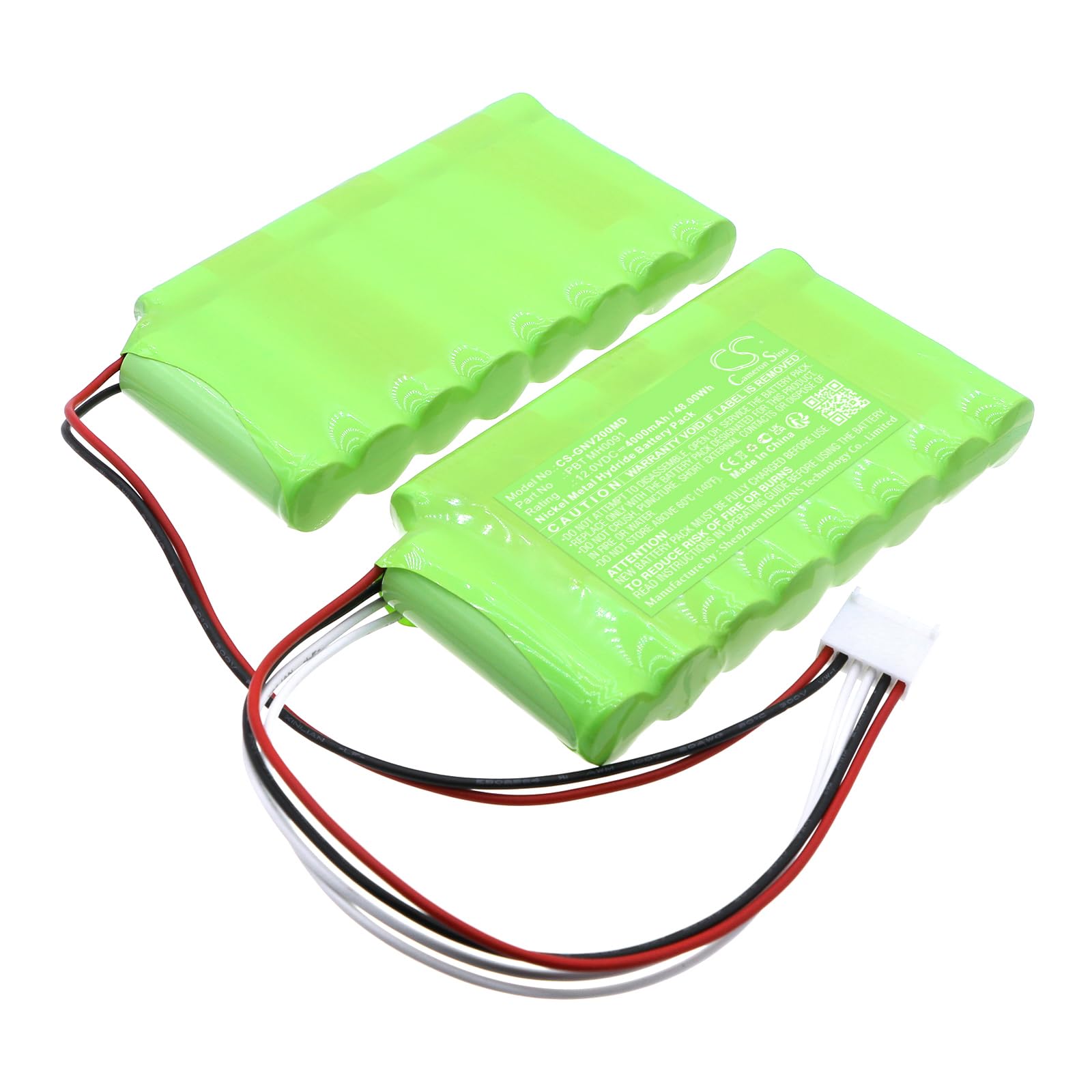 TECHTEK Batteria 4000mAh compatibile con [Globus] Lipozero G150, Lipozero G39, MagnetoVet 4000, Magnum 3500, Medisound 3000, RF Clinic Body, RF Clinic Pro, TecarVet 2000, UltrasoundVet 4000 sostituis