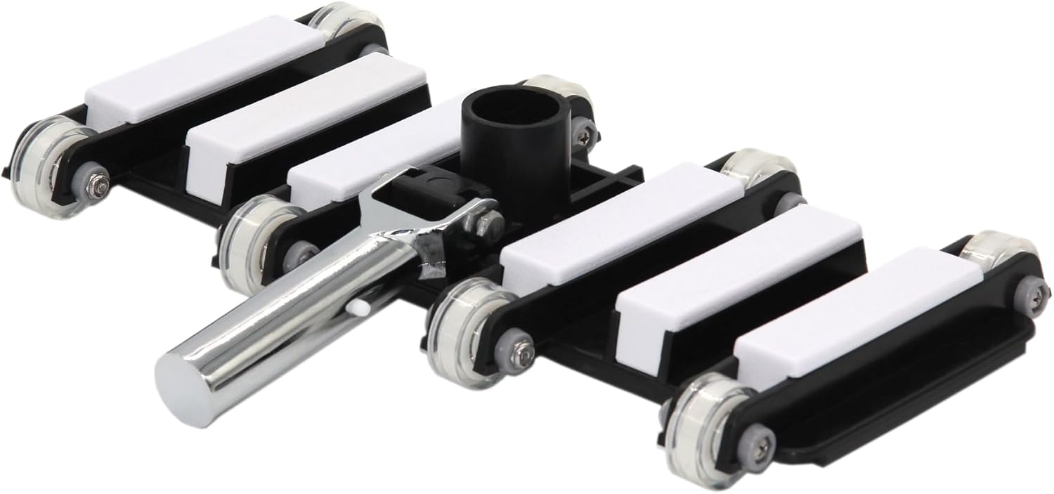 Ganador Professional Flexible Swimming Pool Vacuum Head - Heavy-Duty Weighted Vacuum, Universal Fit for Inground Pools, Easy Cleaning!