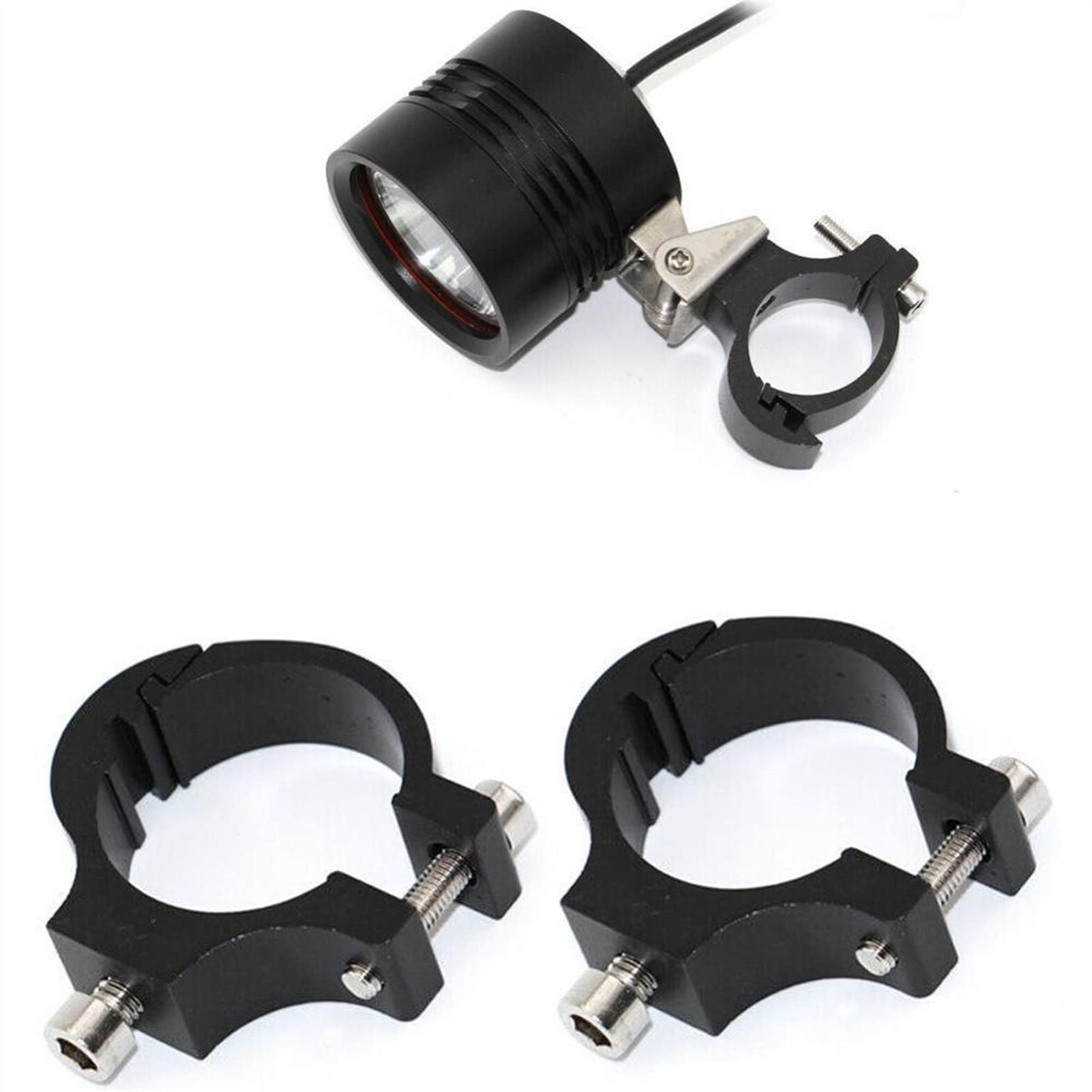 Amazon | バイク用 ヘッドライトステー フォーククランプ 2ピース