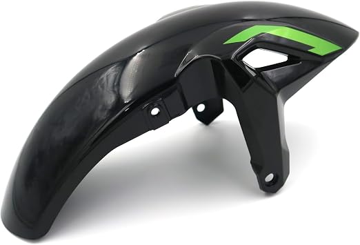 Front Fender, for Kawasaki Z650 2017-2020, Motorcycle Mudguard Protector Splash Guard Fit Fairings Kit Parts Black Shell Green Mark