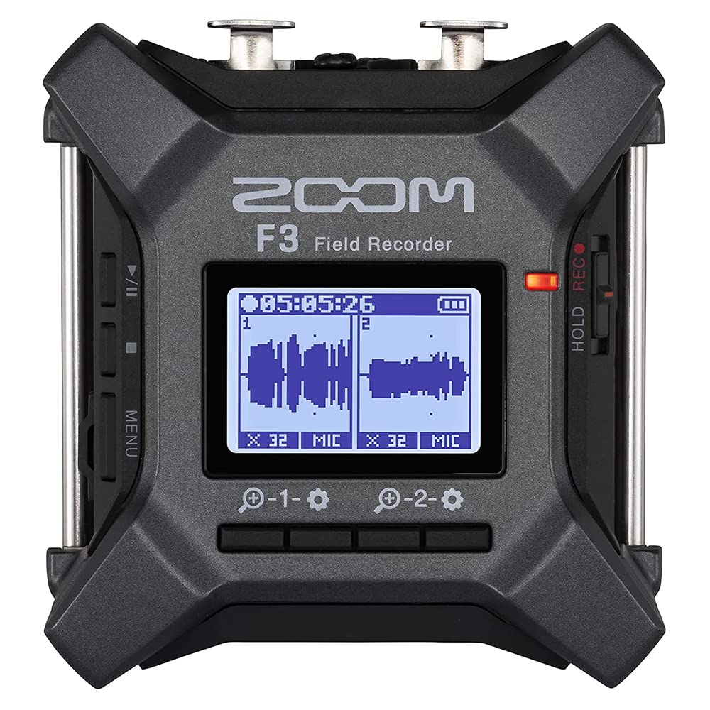 Amazon.com: Zoom F3 2-Input / 2-Track Portable Field Recorder with