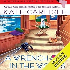 Diseño de la portada del título A Wrench in the Works