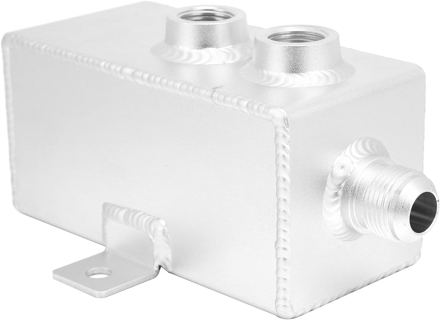 Zbiornik na Aluminiowy Zbiornik na 1L z Filtrem Odpowietrzającym i Kurkiem Spustowym Spawana metodą TIG Konstrukcja z Przegrodami do Uniwersalnych Akcesoriów Samochodowych Zastosowanie w