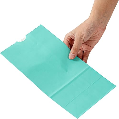 Vista 177 de Restaurantware Bag Tek - Bolsas de almuerzo desechables de 2 libras, 100 bolsas resistentes para llevar, parte inferior plana, ideal para Blanco