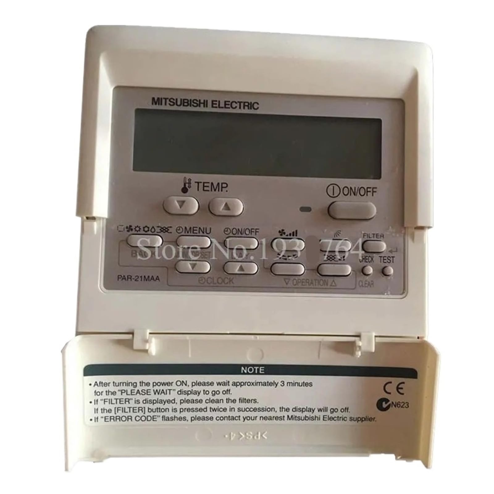 Controller cablato per climatizzatore Compatibile con Mitsubishi PAR-21MAA