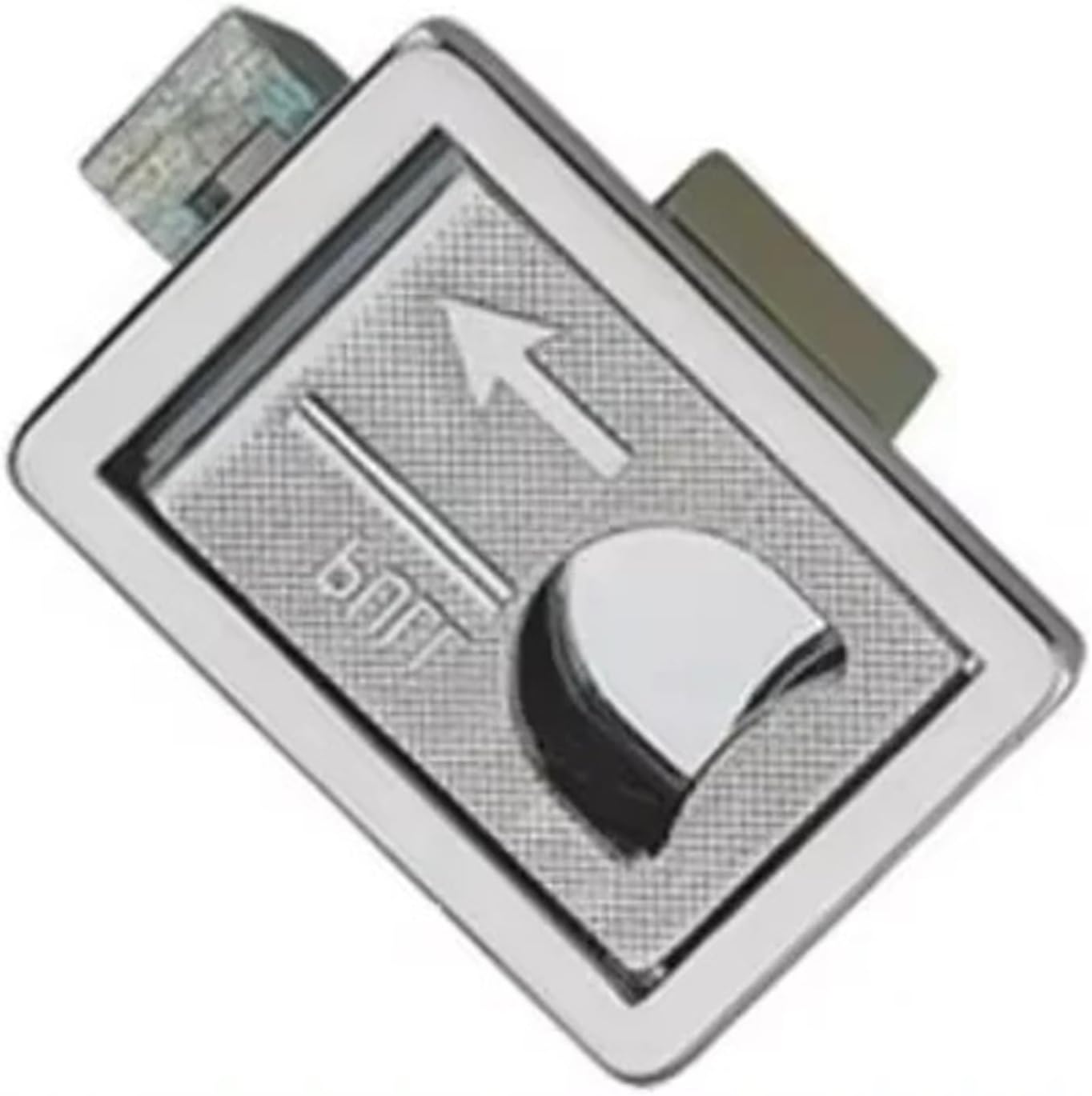 XK110 Impact Zinc Alloy Small Square Lock Panel Flat Lock Drawer Lock 1Pcs(No Lock)