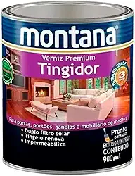 Verniz Para Madeira 900ml Janelas Acetinado Mogno