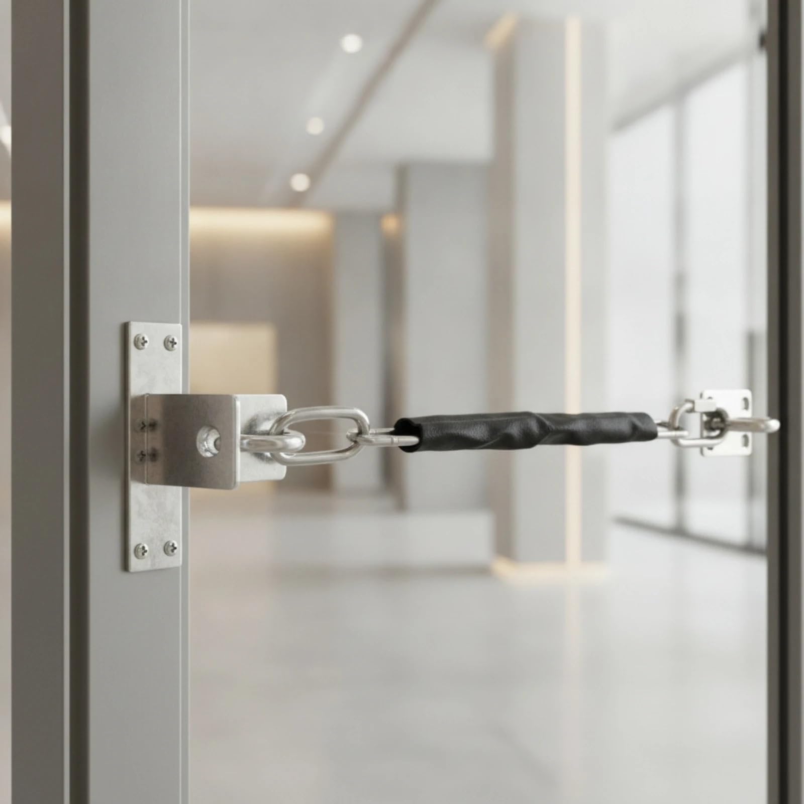 Chaîne De Sécurité De Porte, Garde En Acier Inoxydable