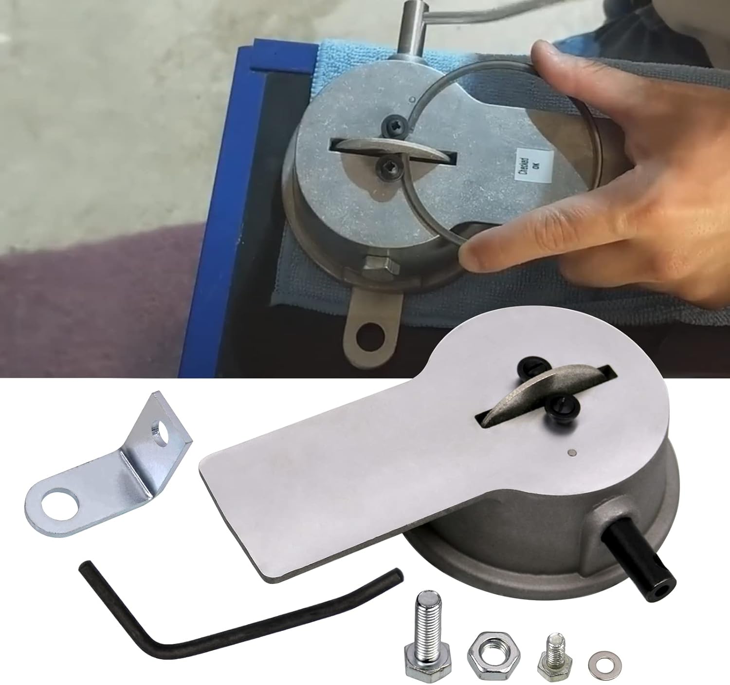 RULLINE Manual Piston Ring Filer 80514 Piston Ring End Cap Filer Tool with 140/170