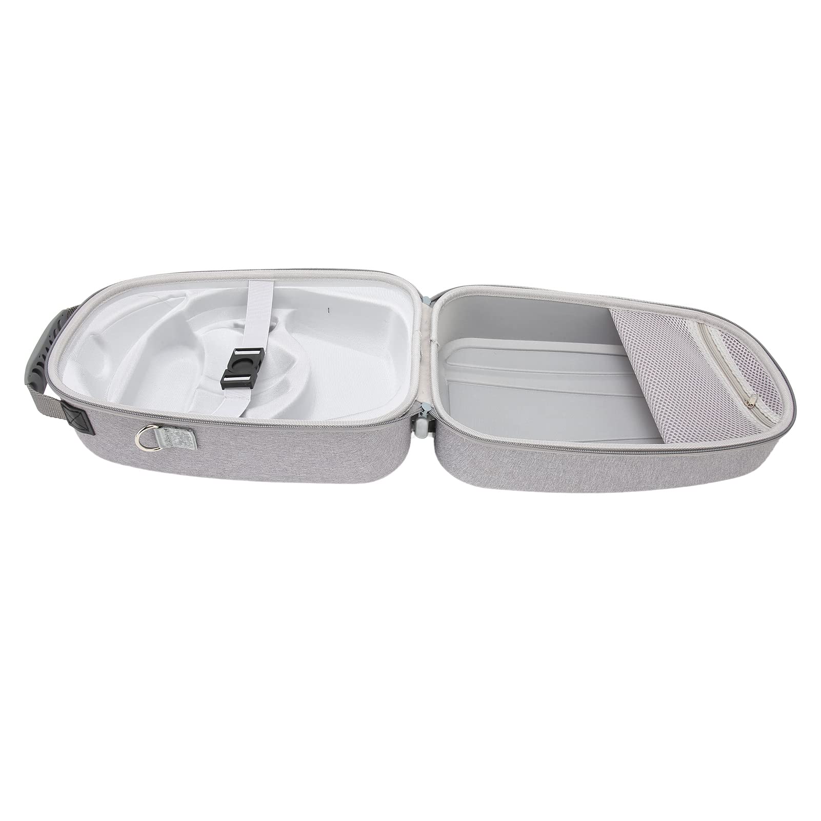 Bolsa de Almacenamiento de Viaje para PS5, Bolsa de Estuche Rígido Portátil Duradero EVA, Estuche VR de Gran Capacidad para PS5 VR2 (Gris)