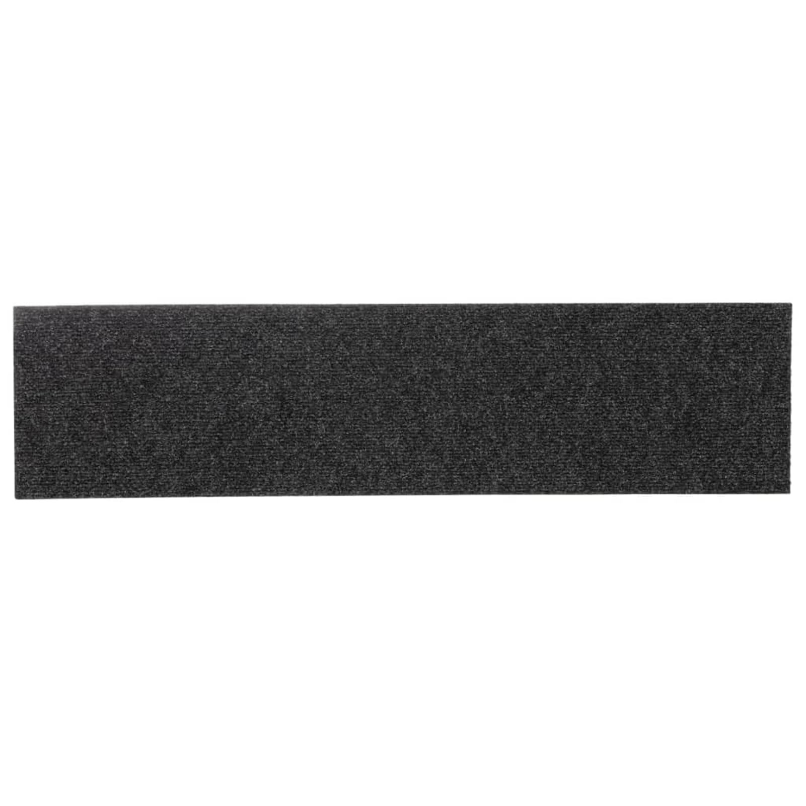 Tidyard Tapis d'escalier Autocollants rectangulaire 15 pcs 76x20 cm, Rectangulaire Tapis Escalier Tapis de Sécurité pour Sol Protection, Enfants, Aînés et Animaux Style B