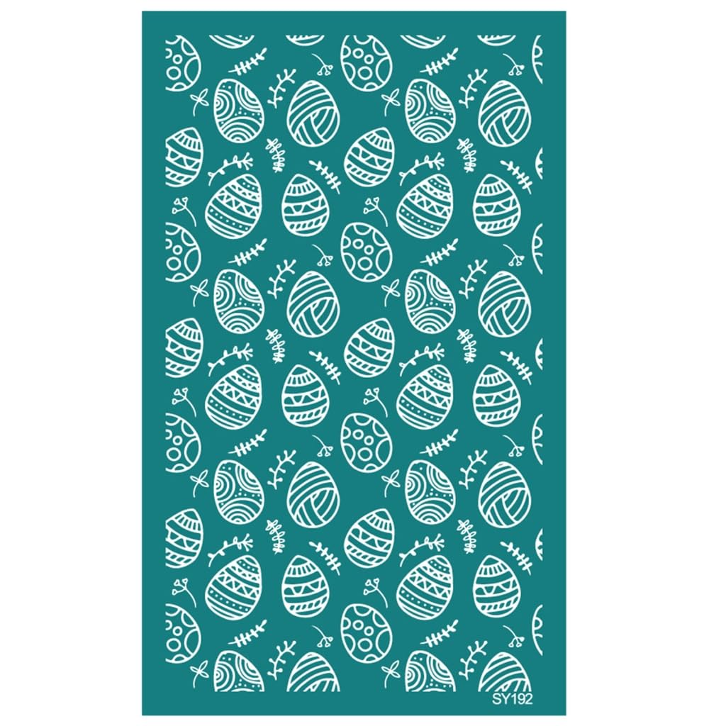 REDYY Clay Stencils,Rabbits Silk Screen for Clay Earrings Making 6.3x4Inch Print for Printing Clay Wood Fabric