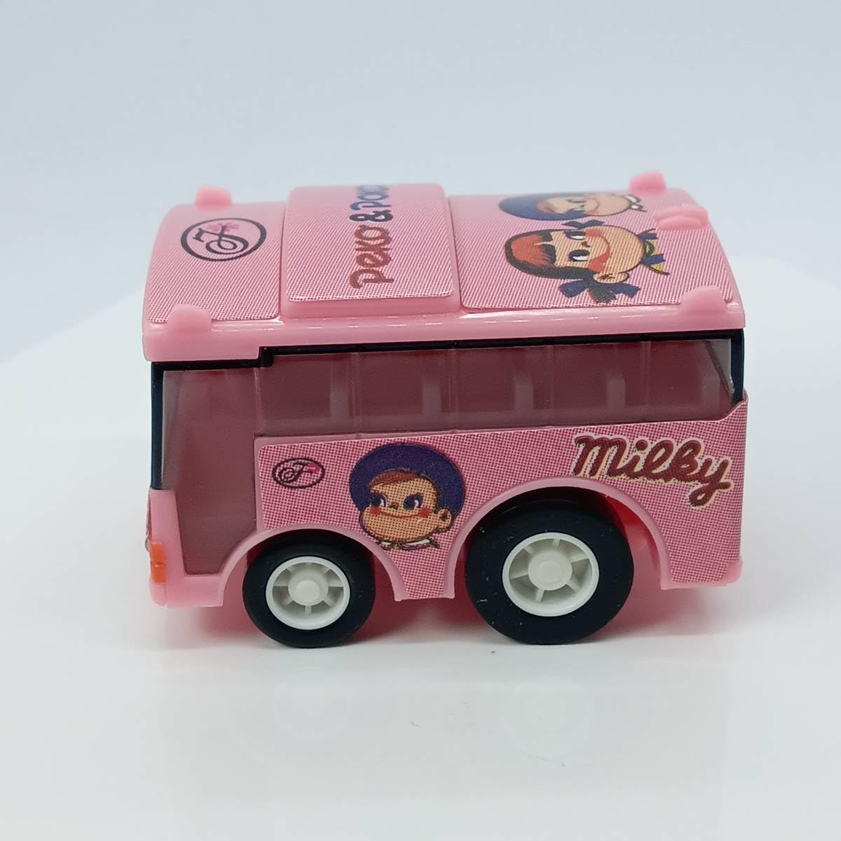 Amazon.co.jp: 不二家 ペコちゃんバス peko&poko milky ピンク