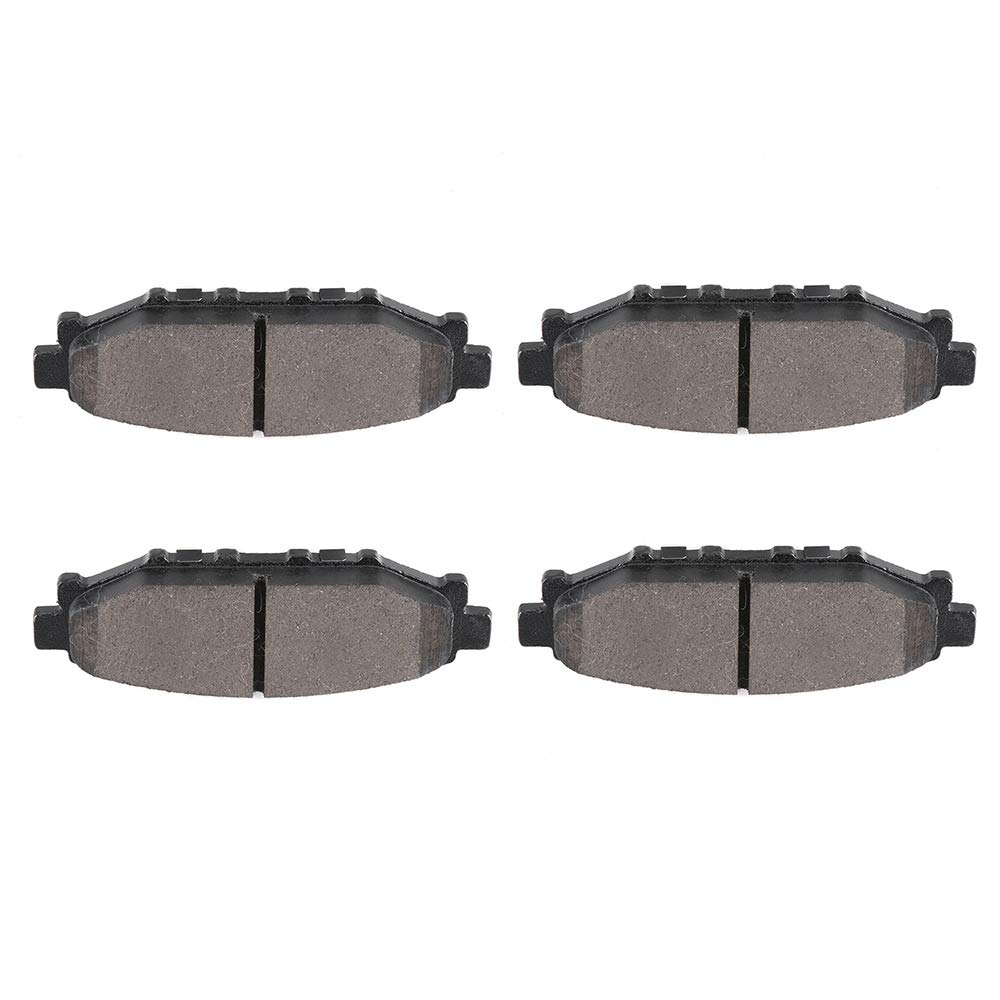 cciyu D1114 Ceramic Rear Brake Pad Set Fit For Scion FR-S,For Subaru BRZ,Crosstrek,Forester,Impreza,Legacy,Outback,WRX,XV Crosstrek