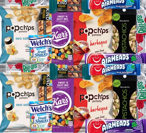 Miniatura 3 de Paquete de cuidado saludable sin gluten, bolsa de regalo seleccionada por Snack Mountain con bocadillos salados, dulces, de primera calidad,