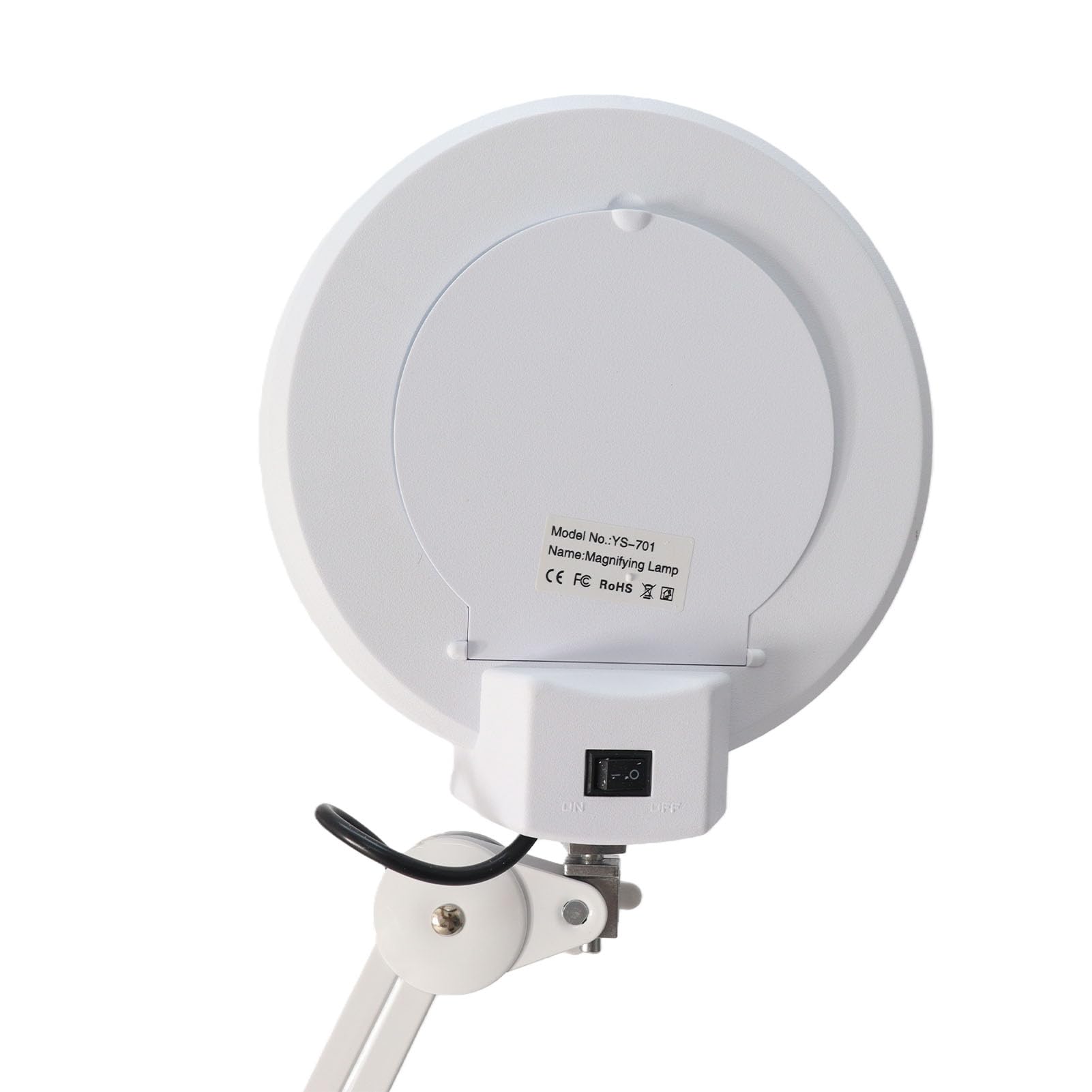 Fafeicy Lente d'ingrandimento da Tavolo Lampada d'ingrandimento con Luce Illuminazione in Stile Luce Naturale Visualizzazione Chiara per la Cura della Pelle Bellezza Unghie Manicure Salone di
