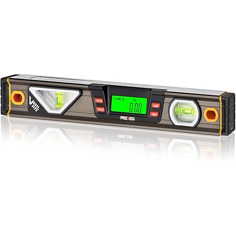 PREXISO Digital Level, 11.5'' Slope Measuring Tool with LCD Display