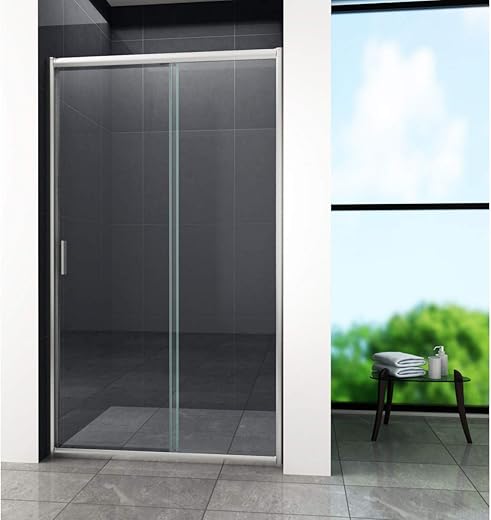 DE BESTE 6 MM GLAZEN DOUCHEDEUR VOOR UW BADKAMERSYSTEEM (120 X 195 CM)