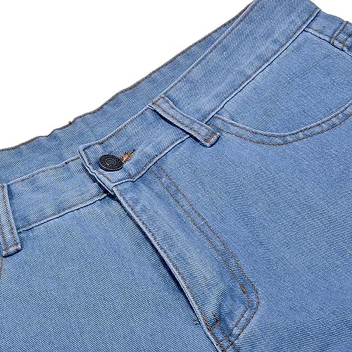 Jeans démodé femme en denim extensible pour un style quotidien - 5